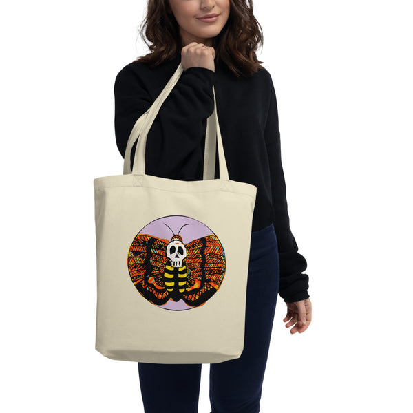 Death Moth Eco Tote Bag